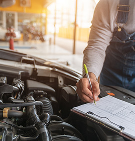 Car Inspection by Mechanic