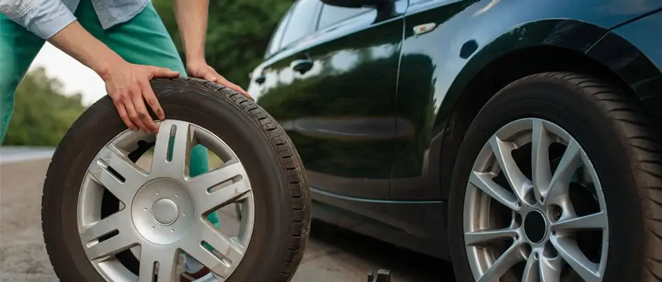 Using A Spare Tyre