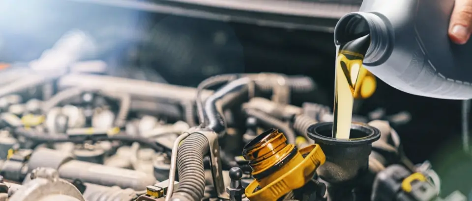 Car Engine Oil Change