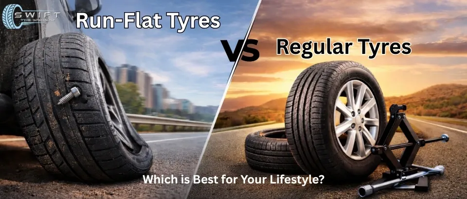 run flat tyres vs regular tyres banner