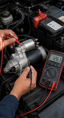 Car Starter Testing